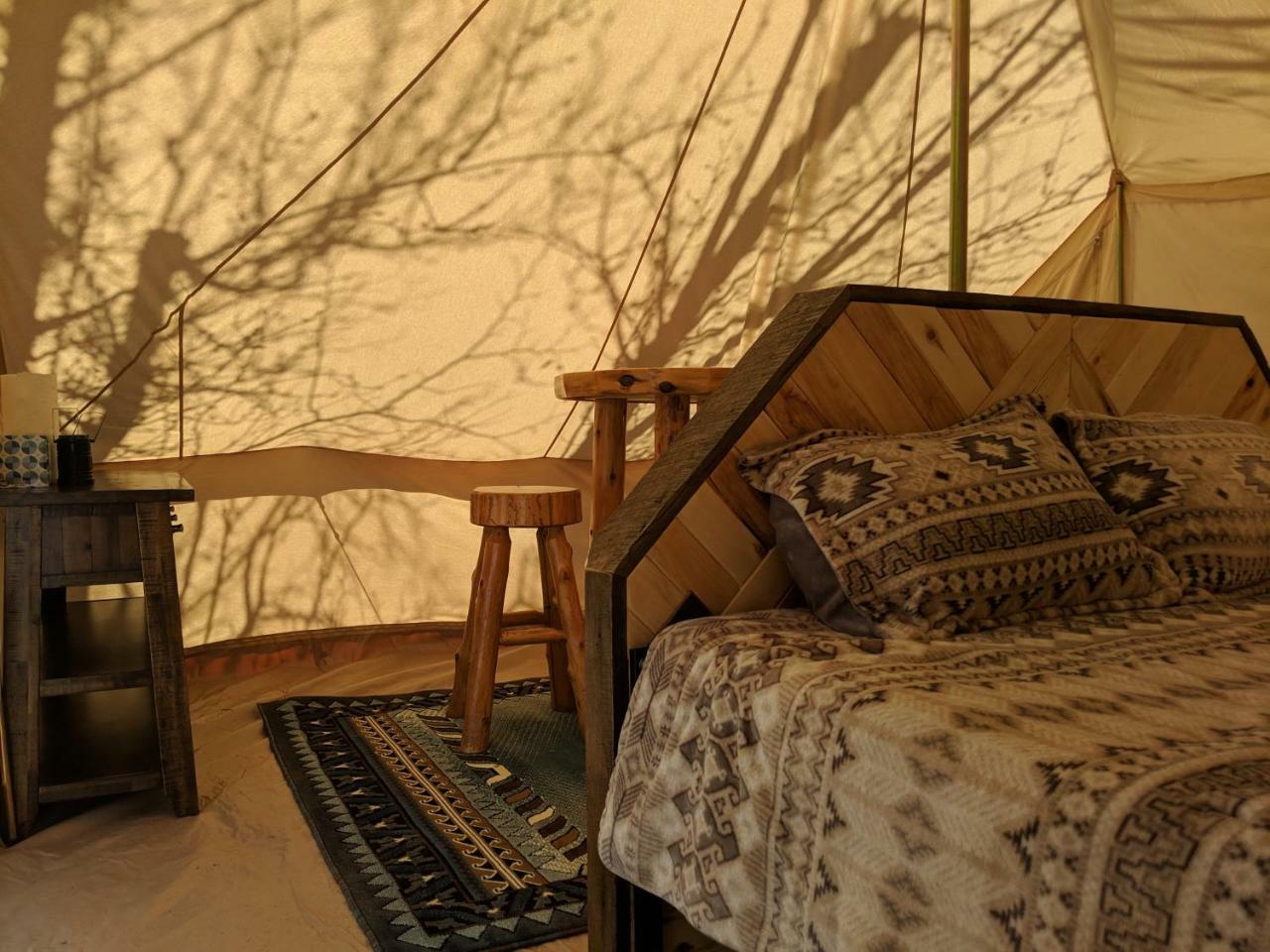 Funstays Glamping Setup Tent In Rv Park #6 Ok-T6 Moab Eksteriør bilde