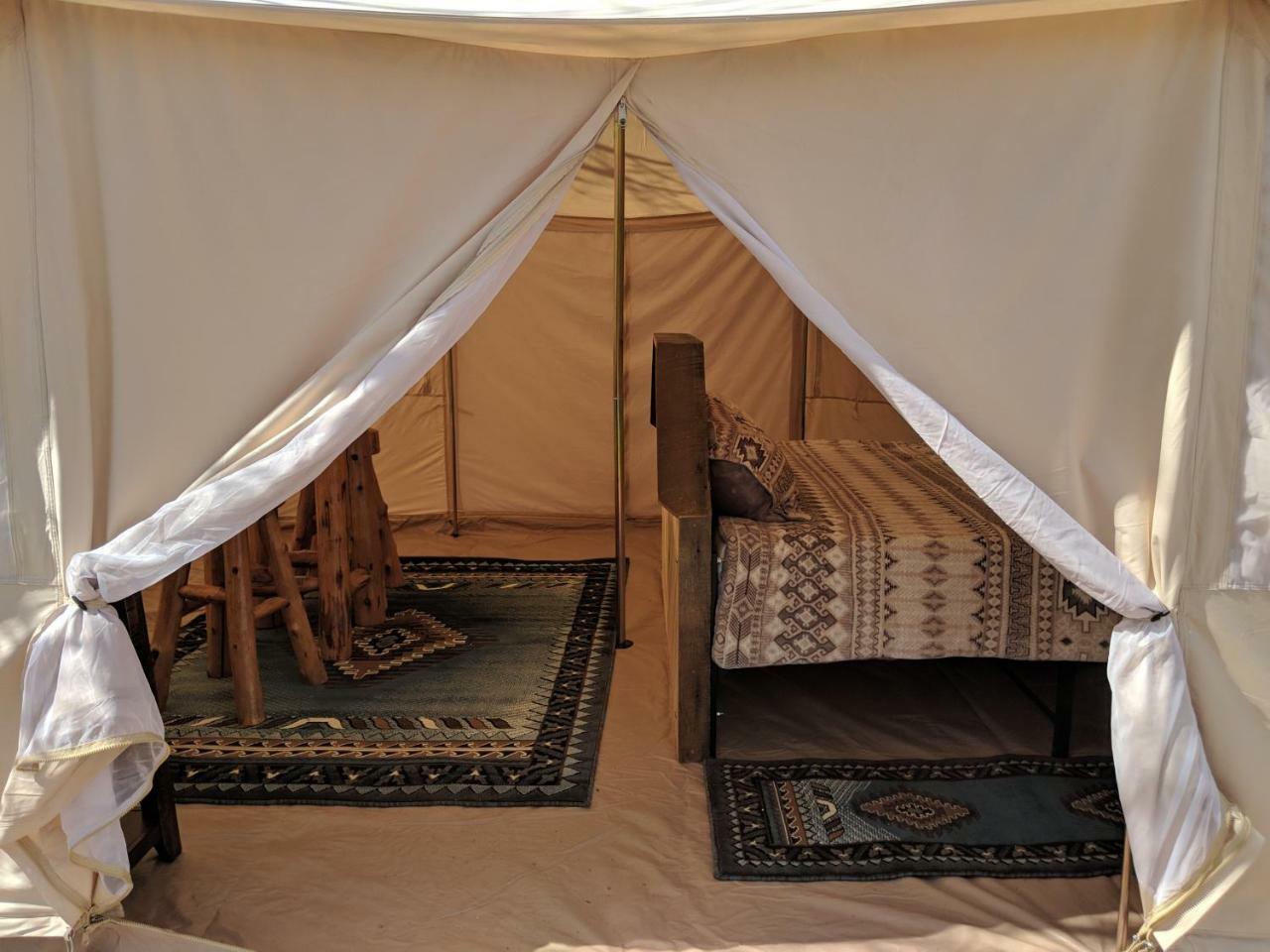Funstays Glamping Setup Tent In Rv Park #6 Ok-T6 Moab Eksteriør bilde